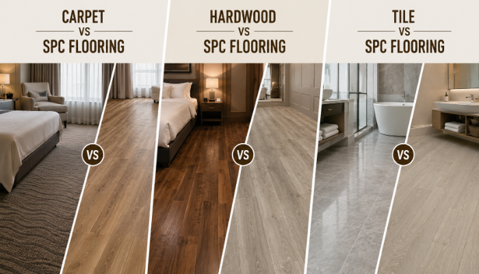 SPC Flooring vs Traditional Hotel Flooring